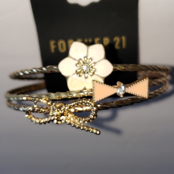 Forever 21 bangle bracelets - Picture 5 of 6